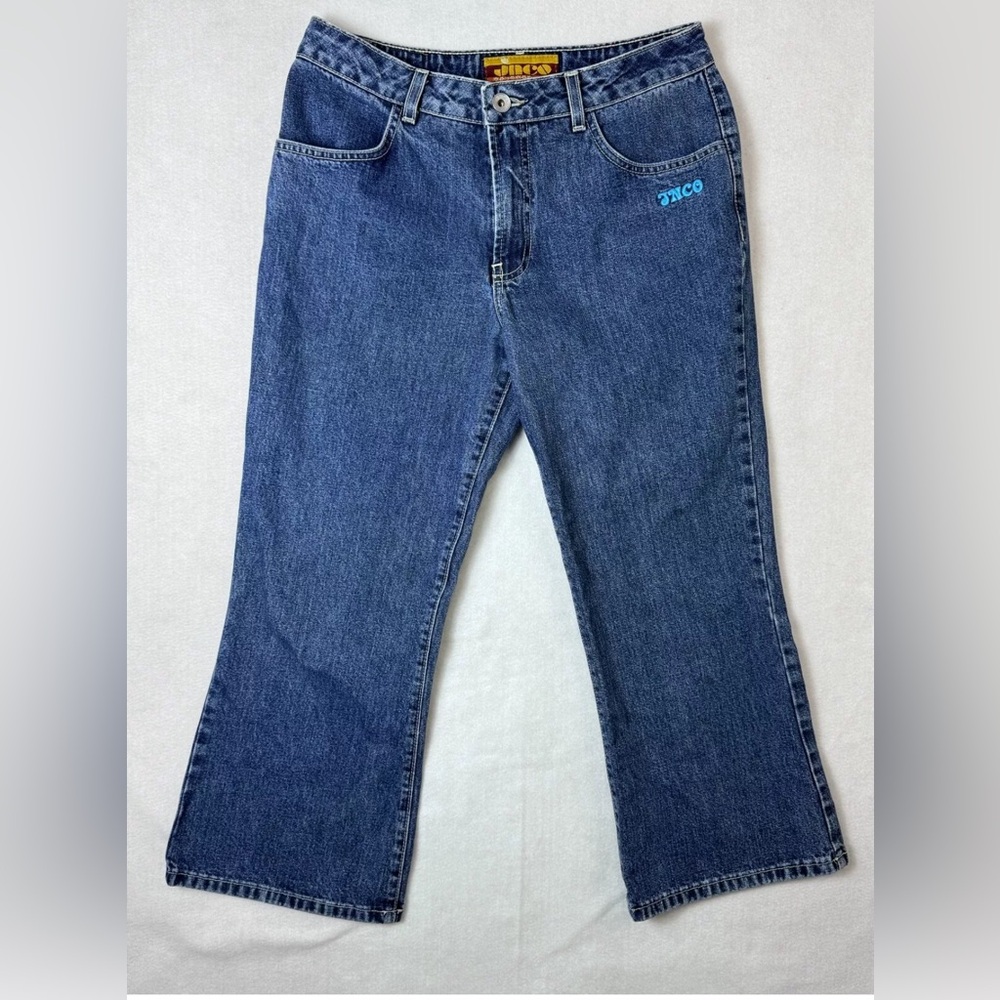 Vintage JNCO Jeans Girls/Juniors‎ Wide Leg Y2K Size 9 - See Length MEASUREMENTS